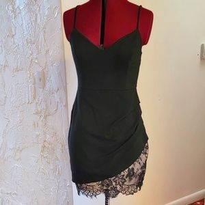 Little Black Lace Dress